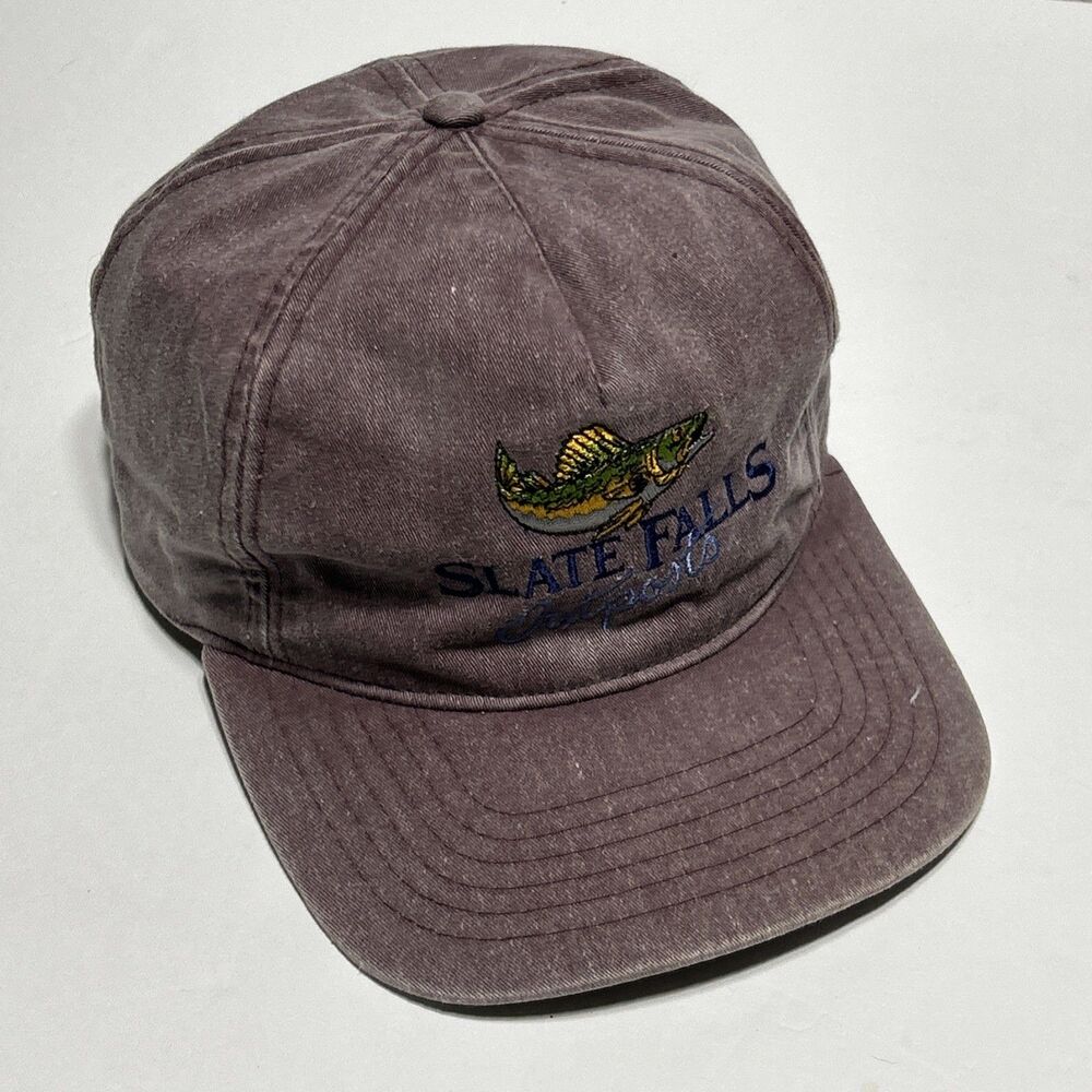 Slate Falls Outposts Mens/Womens Hat Snapback Adjustable Ball Cap Baseball